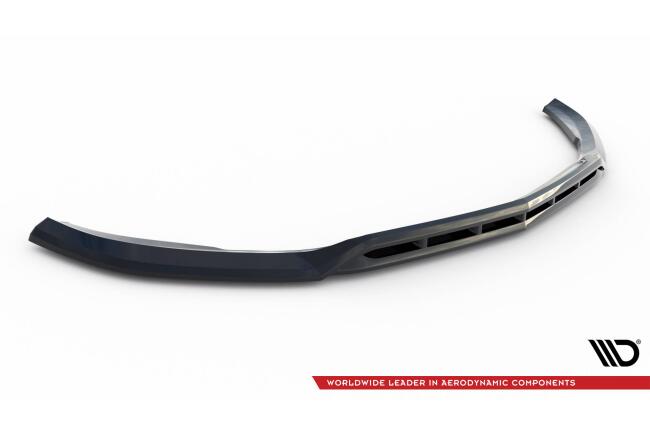 Maxton Design Frontlippe für Mercedes-AMG GLC 63 SUV / Coupe X253 / C253  schwarz Hochglanz
