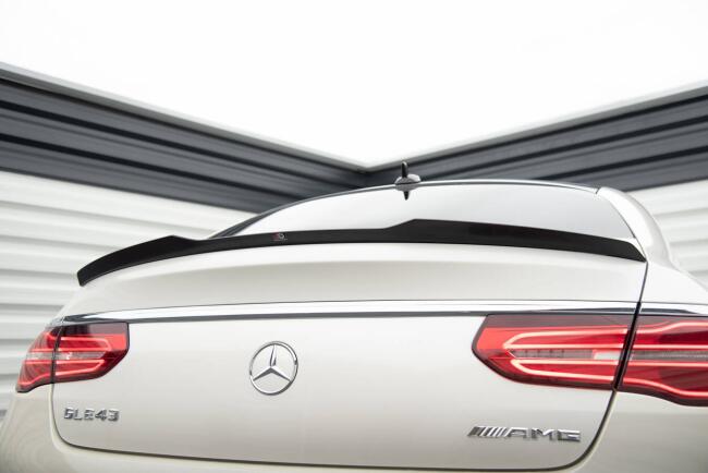 Maxton Design Spoiler Lippe für Mercedes-Benz GLE Coupe 43 AMG / AMG-Line C292 schwarz Hochglanz