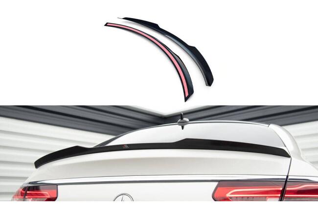 Maxton Design Spoiler Lippe für Mercedes-Benz GLE Coupe 43 AMG / AMG-Line C292 schwarz Hochglanz