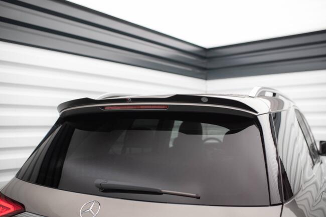 Maxton Design Spoiler Lippe für Mercedes-Benz GLE SUV AMG-Line W167 schwarz Hochglanz