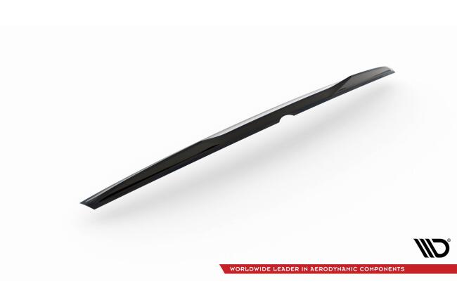 Maxton Design 3D Spoiler Lippe für Mercedes-Benz S W222 schwarz Hochglanz