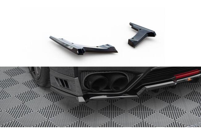 Maxton Design Diffusor Flaps für Nissan GTR R35...