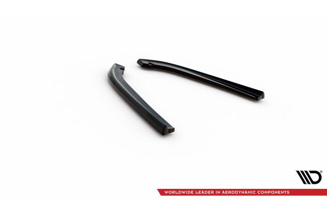 Maxton Design Diffusor Flaps für Opel Insignia OPC-Line Mk1 schwarz Hochglanz