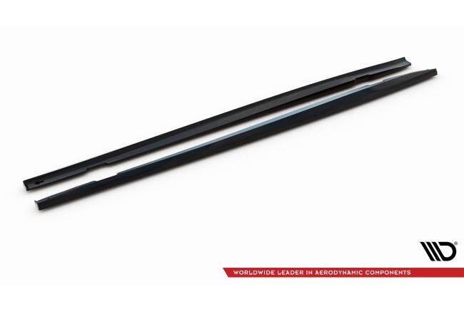 Maxton Design Seitenschweller für Opel Insignia OPC-Line Mk1 schwarz Hochglanz