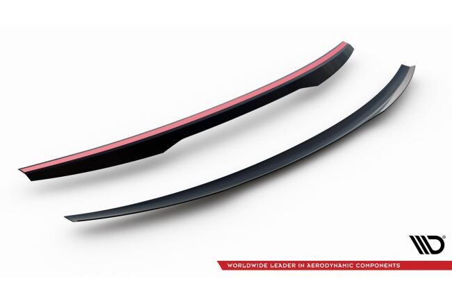 Maxton Design Heckspoiler Lippe (oben) für Porsche 911 992 GT3 Hochglanz schwarz