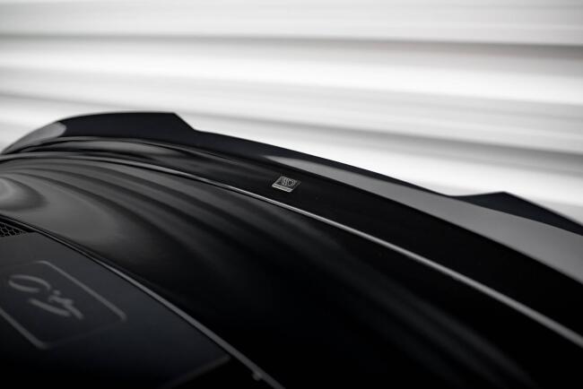 Maxton Design Heckspoiler Lippe (unten) für Porsche 911 992 GT3 Hochglanz schwarz