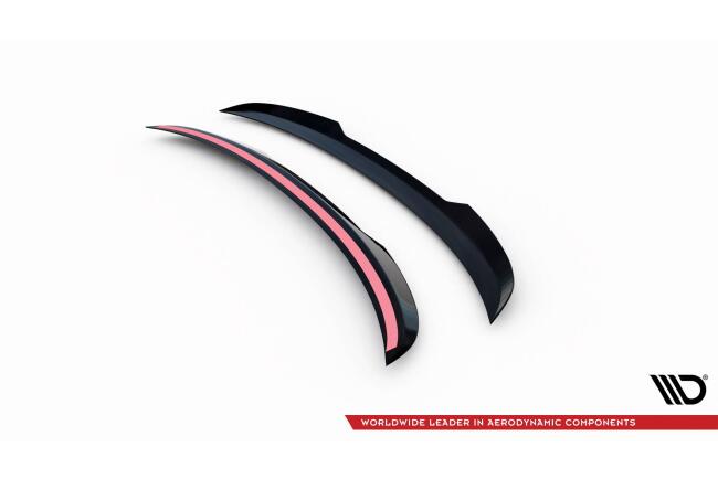 Maxton Design Heckspoiler Lippe (unten) für Porsche 911 992 GT3 Hochglanz schwarz
