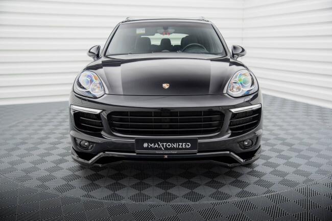 Maxton Design Frontlippe für Porsche Cayenne Mk2...