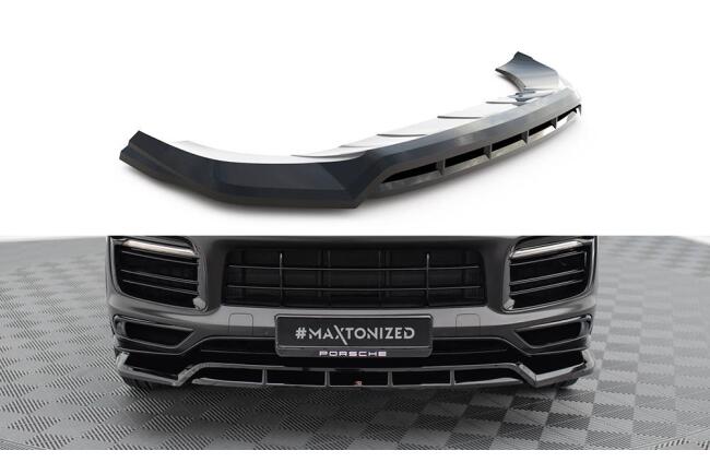 Maxton Design Frontlippe für Porsche Cayenne Sport...
