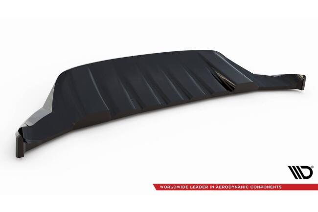 Maxton Design Frontlippe für Porsche Cayenne Sport Design Mk3 schwarz Hochglanz