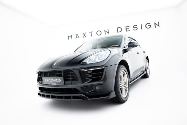 Maxton Design Frontlippe V.3 für Porsche Macan Mk1...
