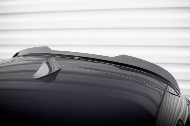 Maxton Design Spoiler Lippe für Renault Megane GT Mk3 Facelift schwarz Hochglanz