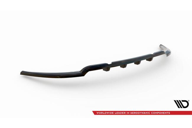 Maxton Design mittlerer Heckdiffusor DTM Look für Renault Megane GT MK3 Facelift schwarz Hochglanz