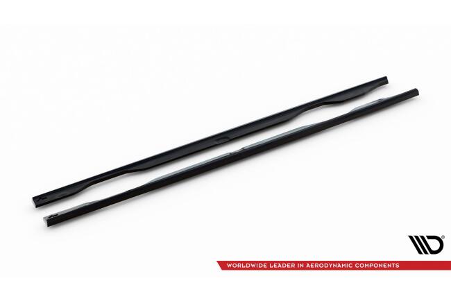 Maxton Design Seitenschweller für Renault Megane GT MK3 Facelift Hochglanz schwarz