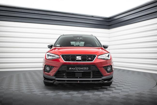 Maxton Design Frontlippe für Seat Arona FR Mk1 Hochglanz schwarz