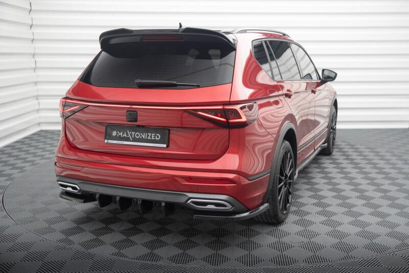 Maxton Design Diffusor Flaps für Seat Tarraco FR Mk1 Hochglanz schwarz