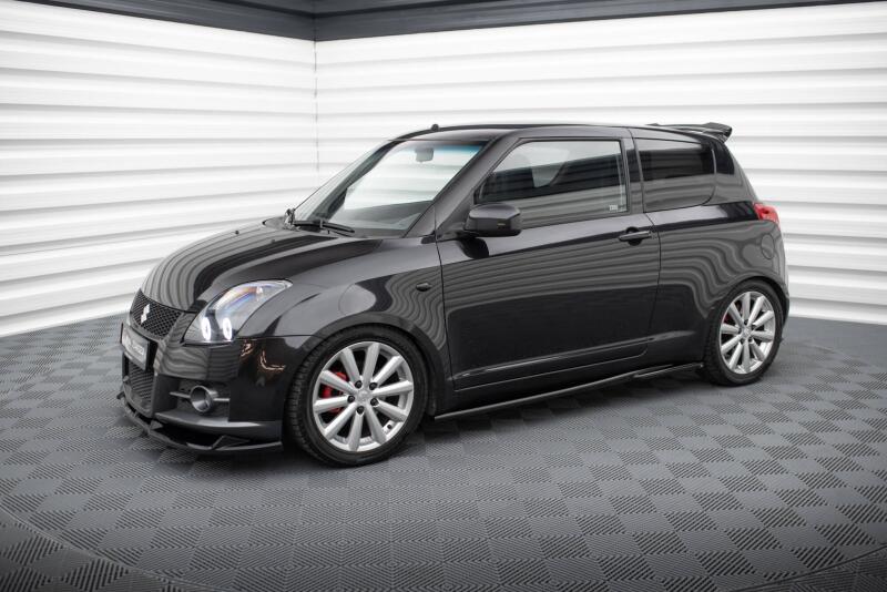 Maxton Design Seitenschweller für Suzuki Swift Sport Mk4 Hochglanz schwarz