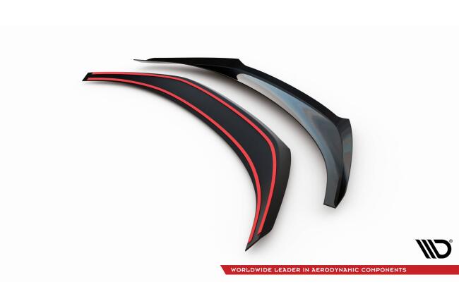 Maxton Design Spoiler Lippe für Toyota GR86 Mk1 Hochglanz schwarz