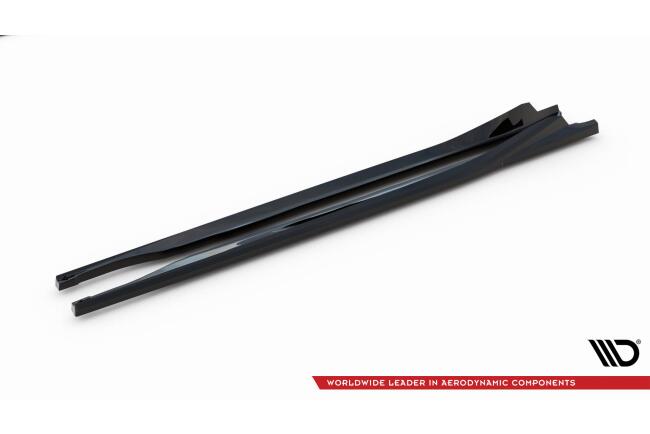 Maxton Design Seitenschweller für Toyota GR86 Mk1 Hochglanz schwarz
