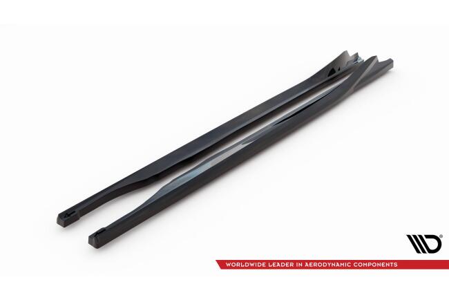 Maxton Design Seitenschweller für Toyota GR86 Mk1 Hochglanz schwarz