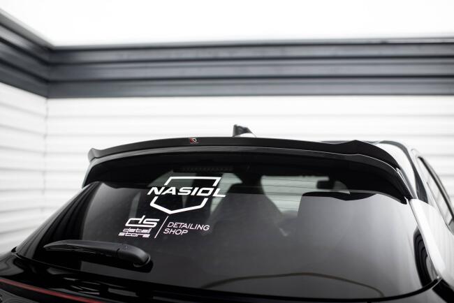 Maxton Design Spoiler Lippe für Toyota Yaris GR Sport Mk4 schwarz Hochglanz