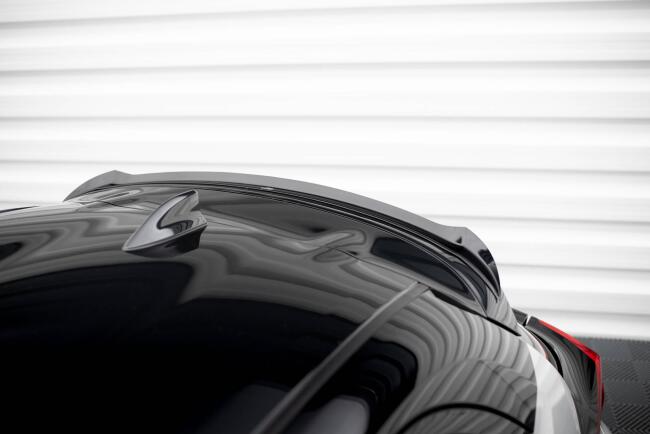 Maxton Design Spoiler Lippe für Toyota Yaris GR Sport Mk4 Hochglanz schwarz