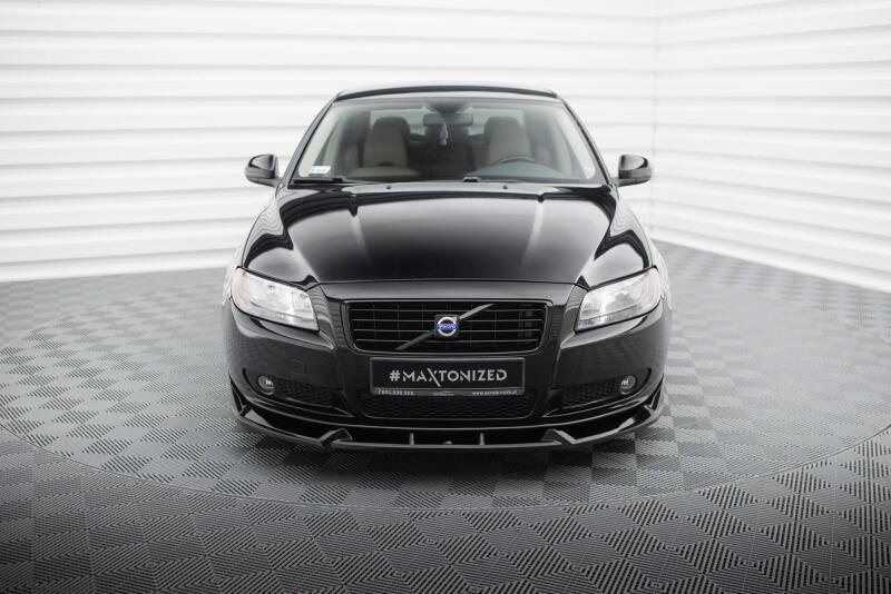 Maxton Design Frontlippe für Volvo S80 Mk2 Hochglanz schwarz