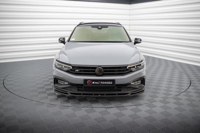 Maxton Design Frontlippe V.2 für Volkswagen Passat...