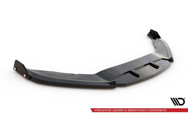 Maxton Design Frontlippe V.3 mit Flaps für Volkswagen Scirocco R Mk3