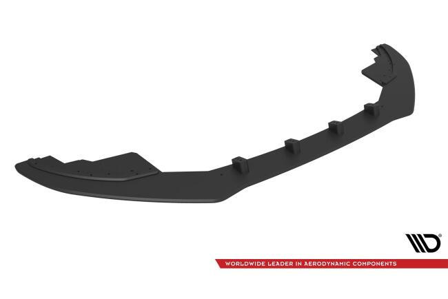 Maxton Design Street Pro Frontlippe für Audi S5 / A5 S-Line 8T schwarz matt