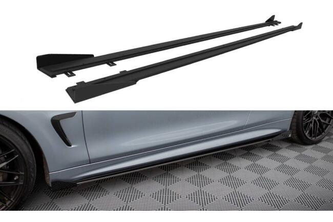 Maxton Design Street Pro Seitenschweller (Paar) + Flaps...