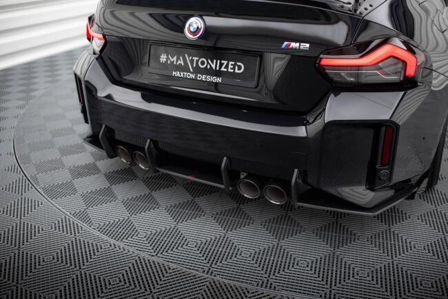 Maxton Design Street Pro Heckdiffusor für BMW M2 G87 Schwarz