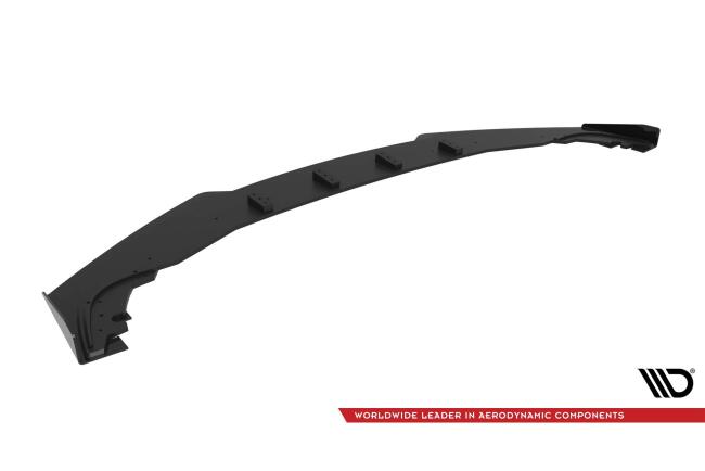 Maxton Design Street Pro Frontlippe für Honda Civic Mk10 schwarz mit Hochglanz Flaps