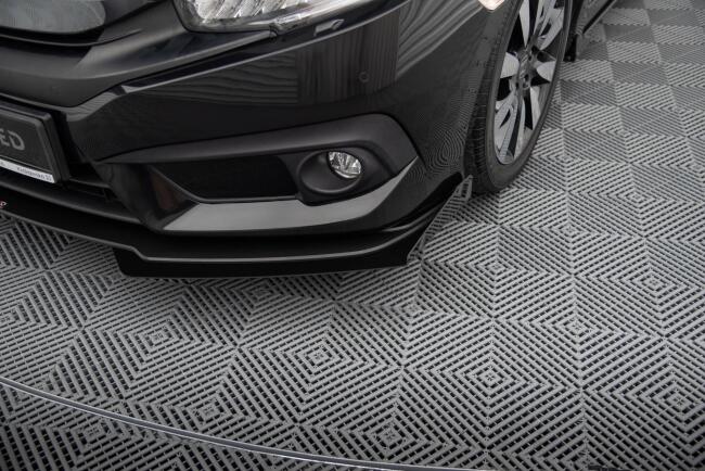 Maxton Design Street Pro Frontlippen-Flaps für Honda Civic Mk10