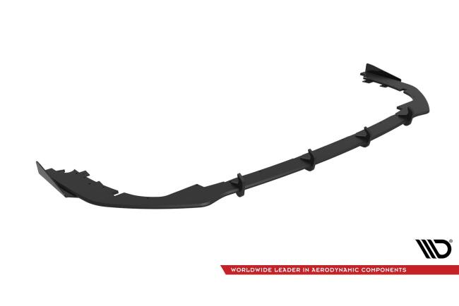Maxton Design Street Pro Heckdiffusor für Honda Civic Mk10 schwarz matt mit Hochglanz Flaps