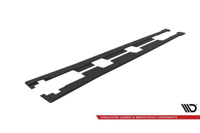 Maxton Design Street Pro Seitenschweller für Honda Civic Mk10 schwarz matt