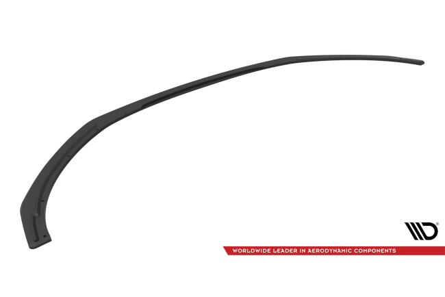 Maxton Design Street Pro Frontlippe für Renault Clio RS Mk4 Schwarz-Rot