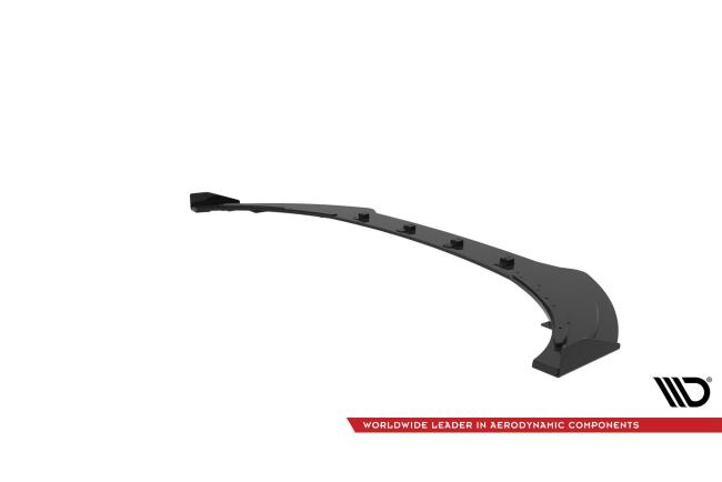 Maxton Design Street Pro Frontlippe für Toyota GR86 Mk1 Schwarz mit Hochglanz Flaps