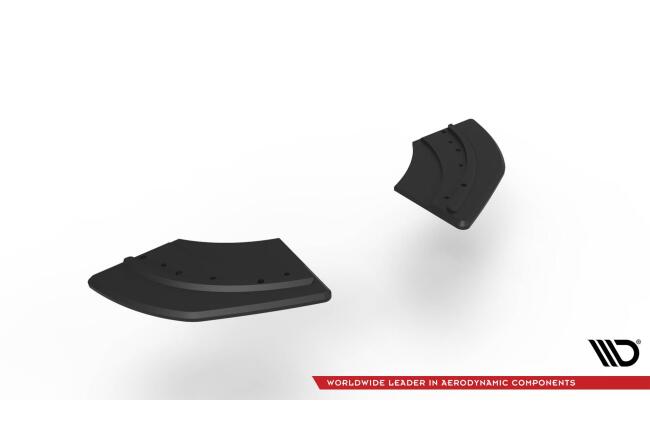 Maxton Design Street Pro Diffusor Flaps für Volkswagen Scirocco R Mk3 schwarz matt