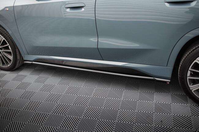 Maxton Design Seitenschweller (Paar) für BMW X1 M-Paket U11 Hochglanz schwarz