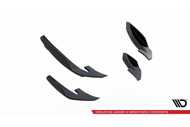 Maxton Design Stoßstangenflügel vorne (Canards) V.1 Audi S5 / A5 S-Line Coupe / Sportback B9 F5