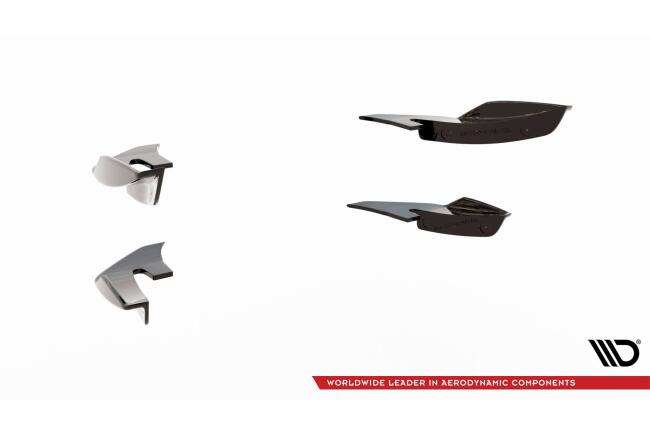 Maxton Design Stoßstangenflügel vorne (Canards) V.1 Audi S5 / A5 S-Line Coupe / Sportback B9 F5