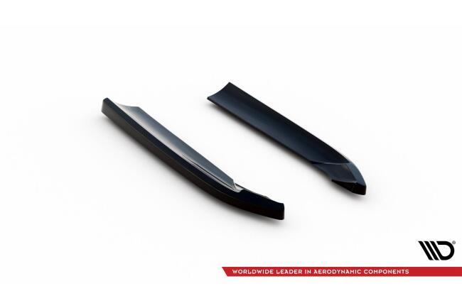 Maxton Design Diffusor Flaps für Audi A7 C7 Hochglanz schwarz