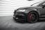 Maxton Design Street Pro Frontlippe für Audi RS3 Limousine 8V Facelift schwarz mit Hochglanz Flaps