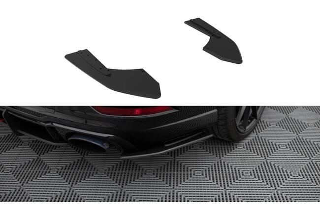 Maxton Design Street Pro Diffusor Flaps für Audi RS3 Limousine 8V Facelift Schwarz matt