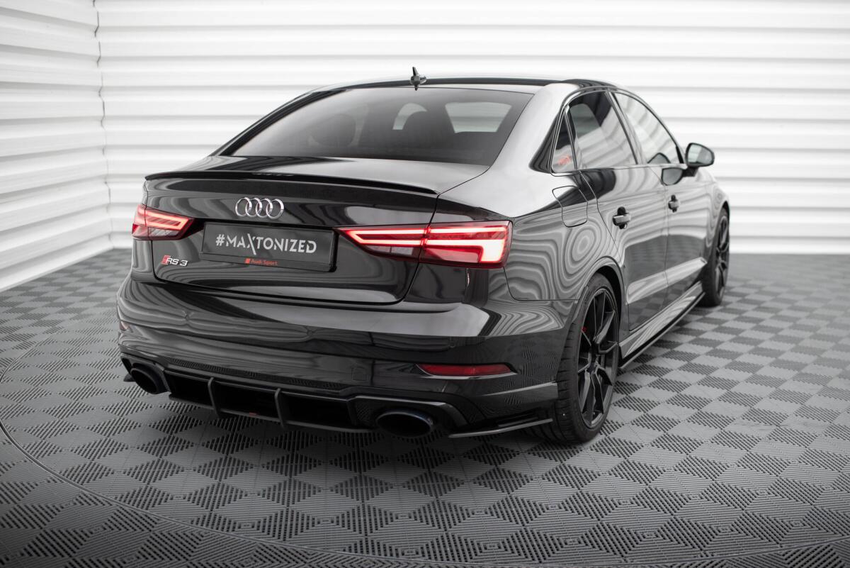 Seitenschweller Erweiterung Street Pro mit Flaps für Audi RS3 Sportback 8Y Facelift von Maxton Design