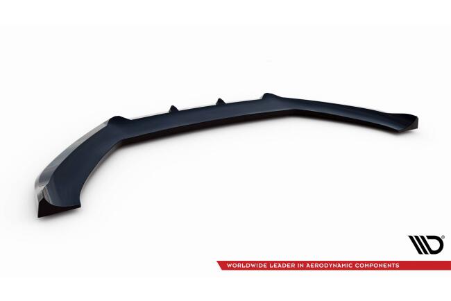 Maxton Design Frontlippe V.3 für Audi S5 / A5 S-Line Coupe / Cabrio / Sportback B8 8T Facelift Hochglanz schwarz