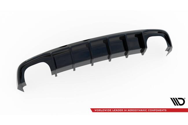 Maxton Design Heckdiffusor für Audi S5 Coupe 8T Facelift schwarz Hochglanz