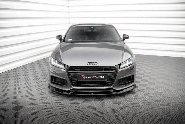 Maxton Design Frontlippe für Audi TT S / S-Line 8S...