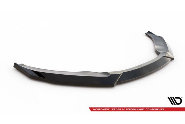 Maxton Design Frontlippe für Audi TT S / S-Line 8S schwarz Hochglanz
